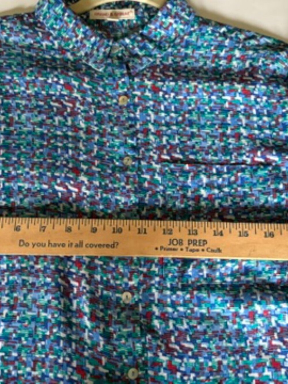 Grand & Greene print shirt - Picture 6 of 9